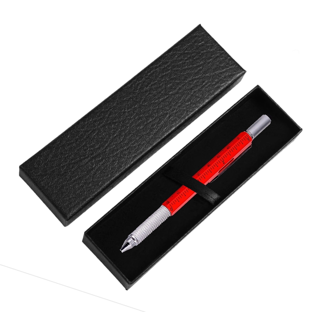 Metal Cute 6 In 1 Tool Multifunction Pen With Gift Box 5