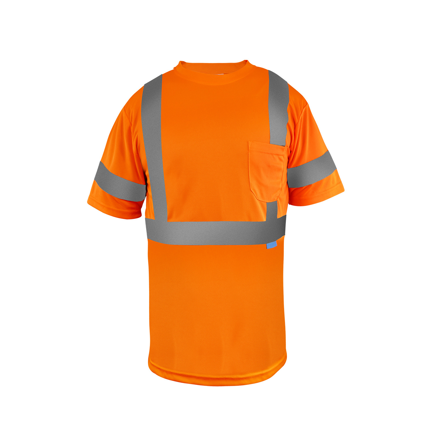 Hi Vis Breathable Reflective Safety Work T-Shirt 7
