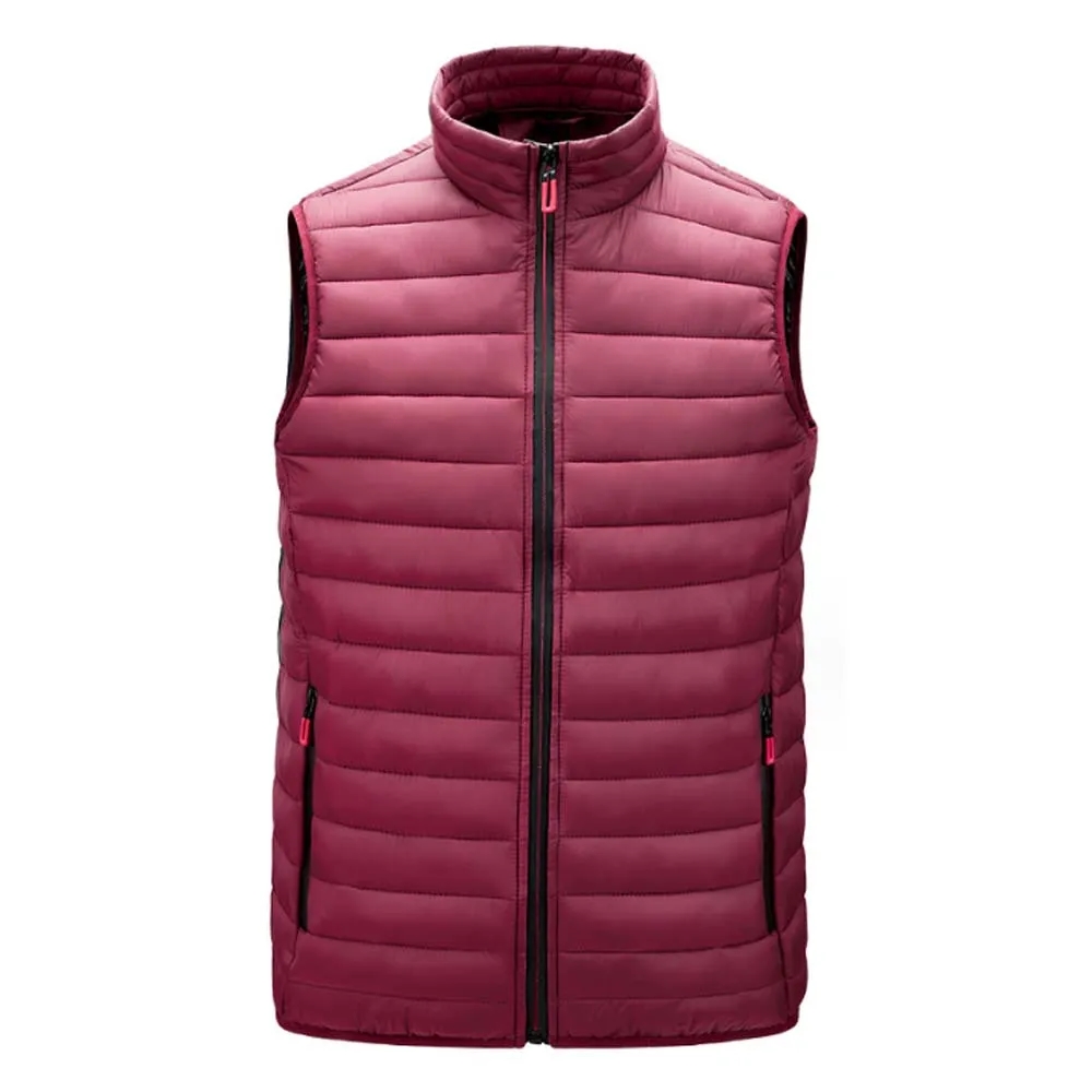 Autumn Winter Cotton Padded Jacket Vest 4