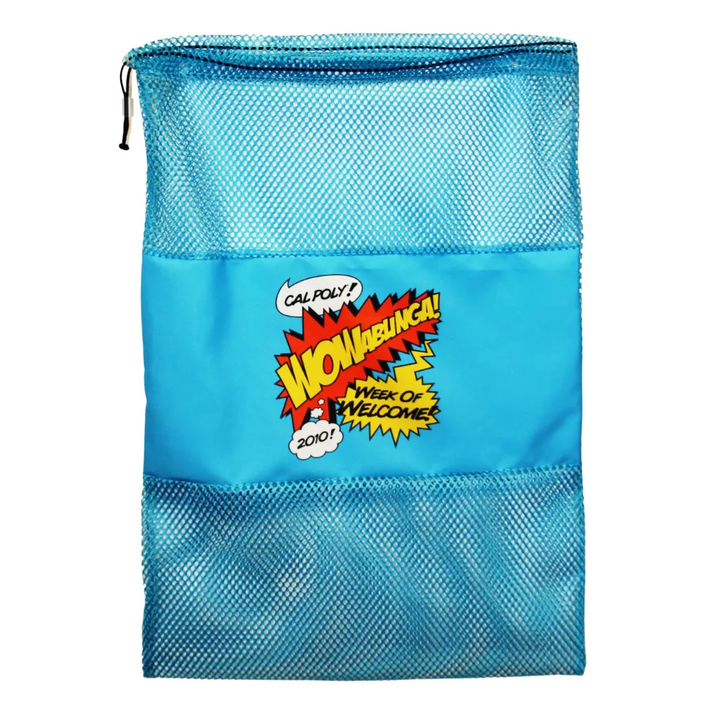 Mesh Laundry Bag with Panel 3