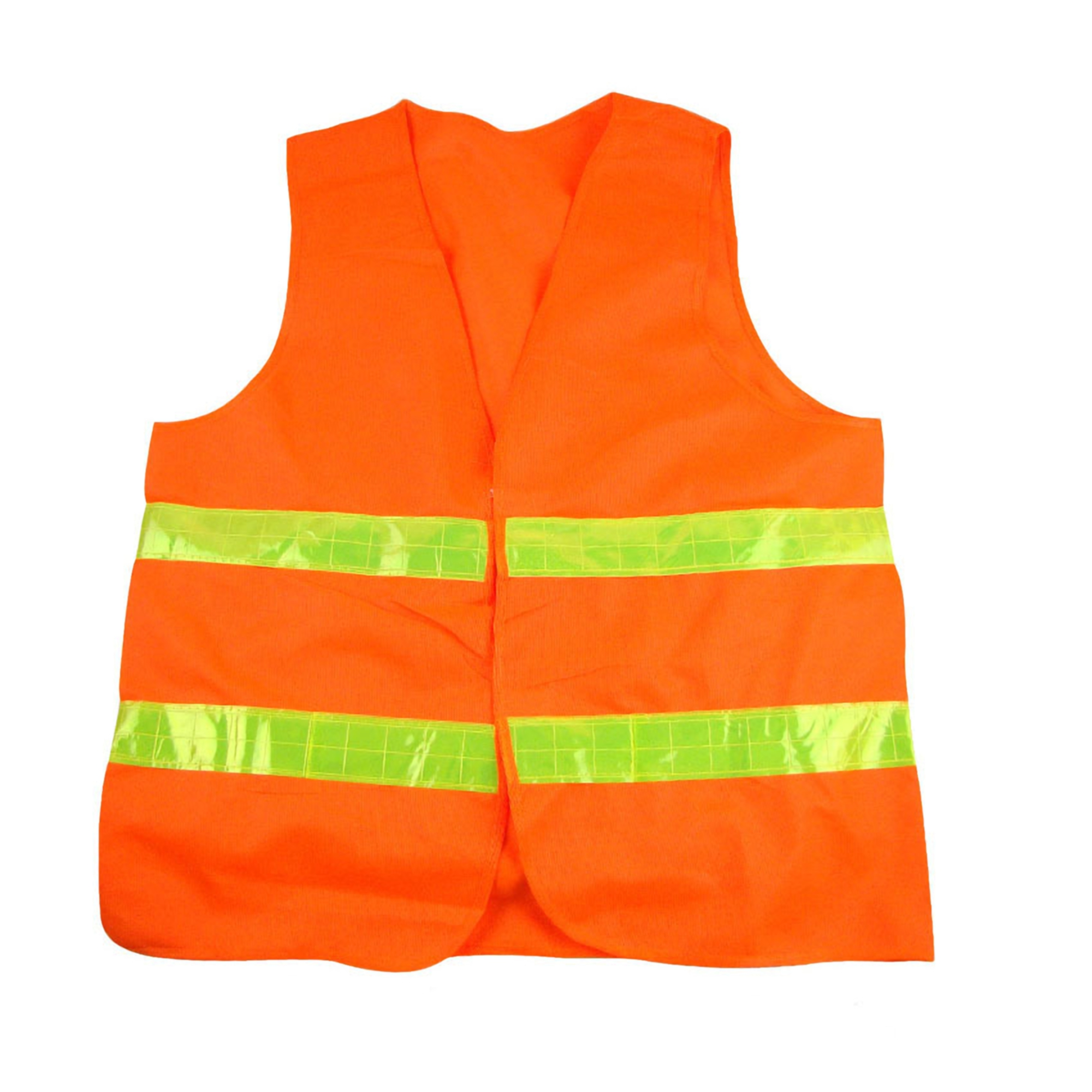 Polyester Reflective Safety Vest w/Pouch 4