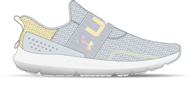 UA Surge 3 Slip Women's Running Shoes 6