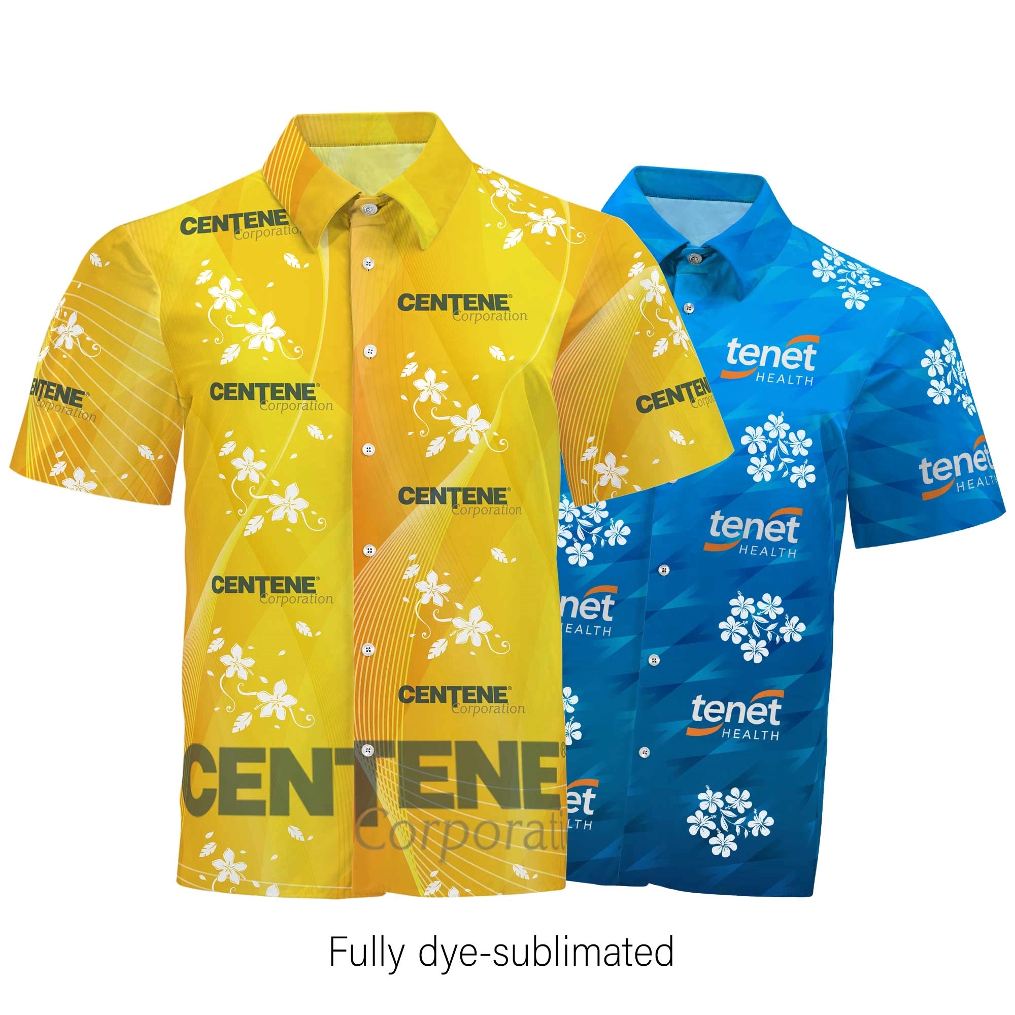 Unisex Dye Sublimated Poplin Shirt - Polyester 3
