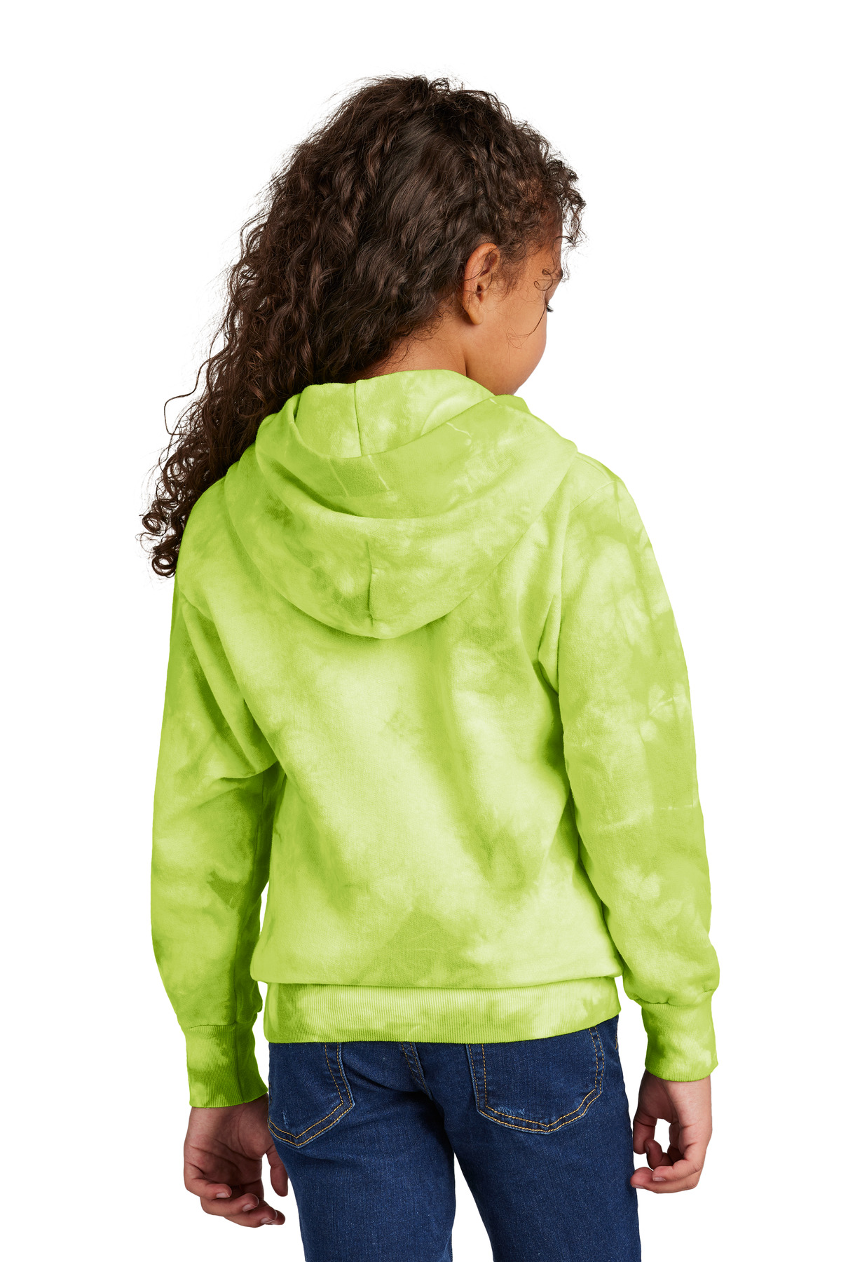 Port & Co Youth Crystal Tie-Dye Pullover Hoodie PC144Y 31