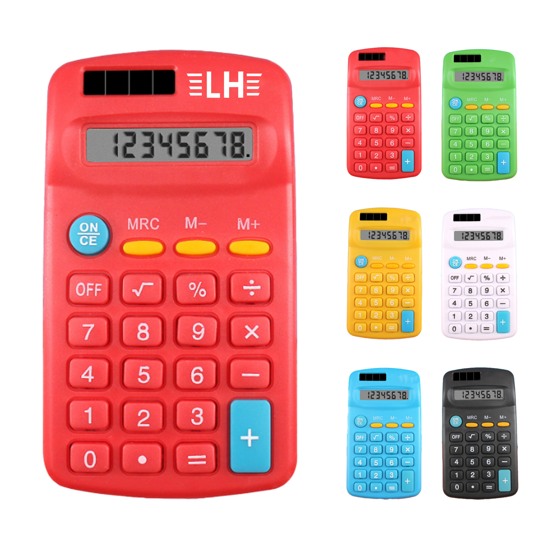 8-digit student portable calculator 4