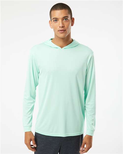 Unisex Bahama Performance Hooded Long Sleeve T-Shirt - 220 108