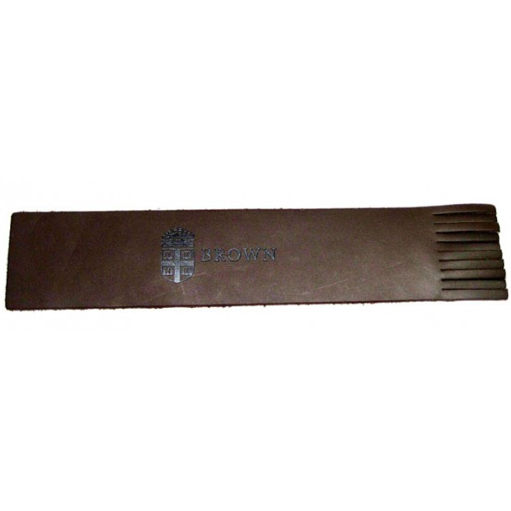 LEATHER BOOK MARK W/FRINGE EDGE 1