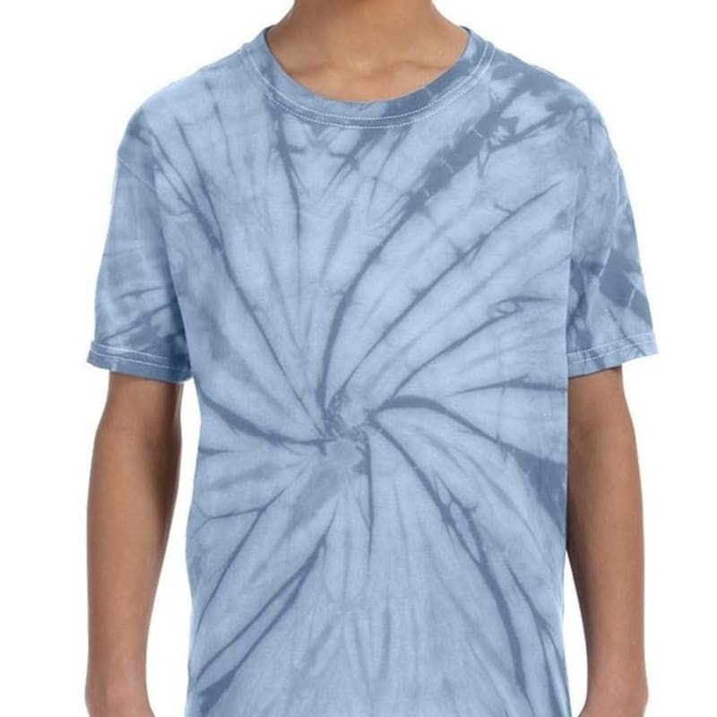 Tie-Dye Youth 5.4 Oz., 100% Cotton Tie-Dyed T-Shirt 1