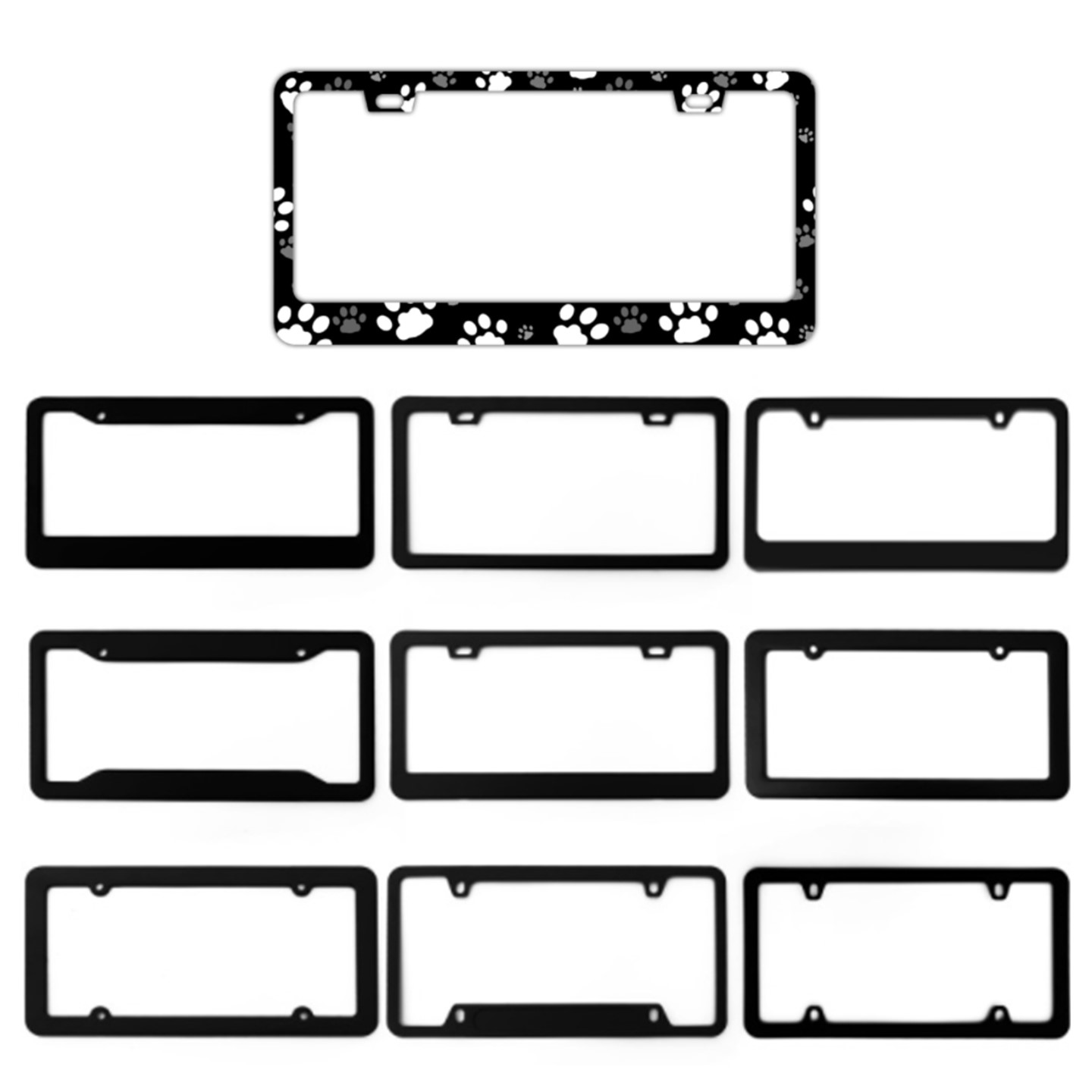 Stainless Steel License Plate Frame 1