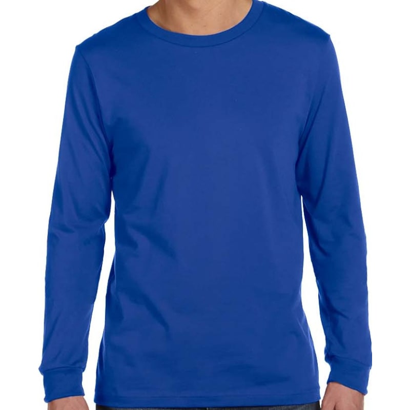 Bella Mens Jersey Long-Sleeve T-Shirt 9