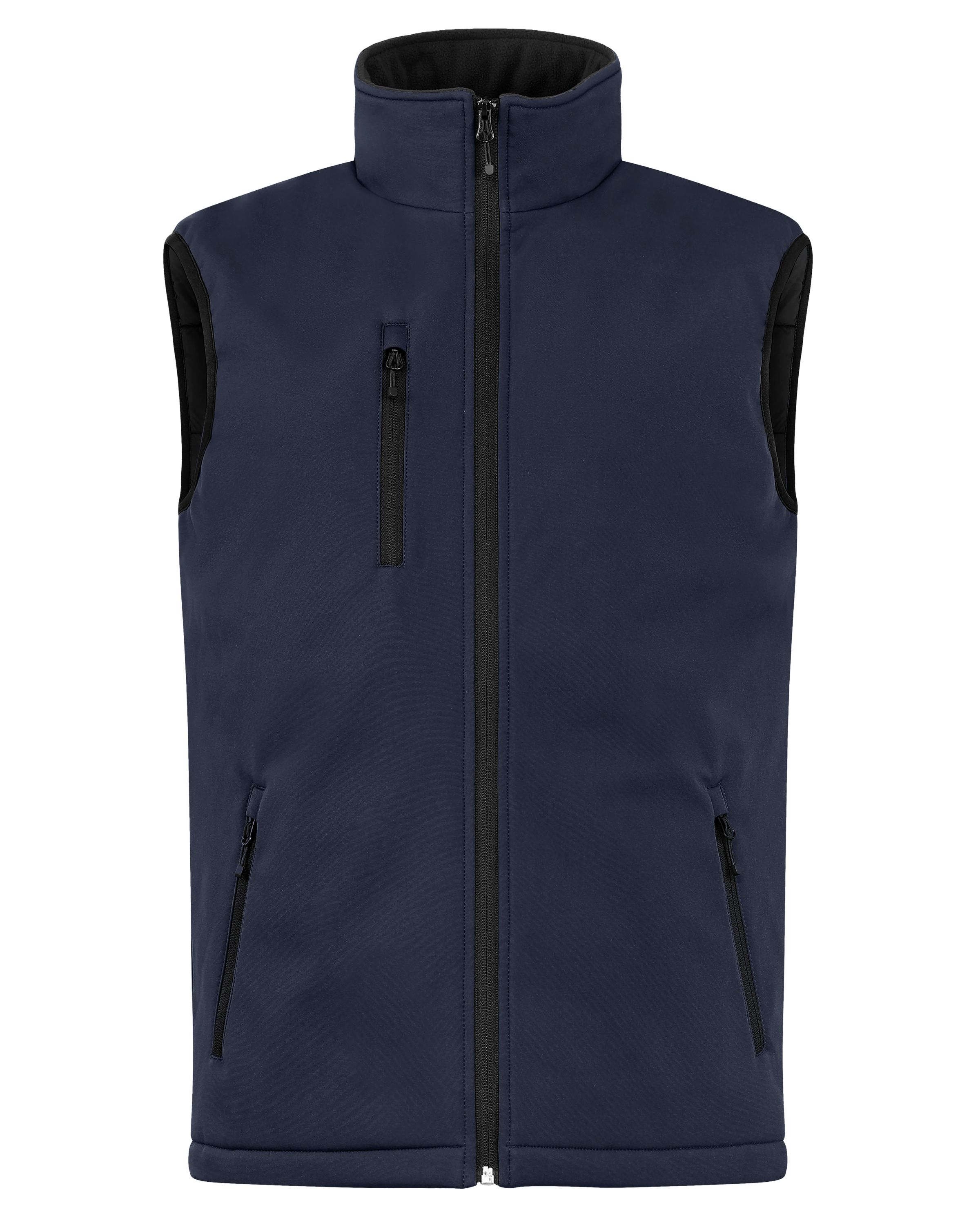 Clique Equinox Insulated Softshell Mens Full Zip Vest 12