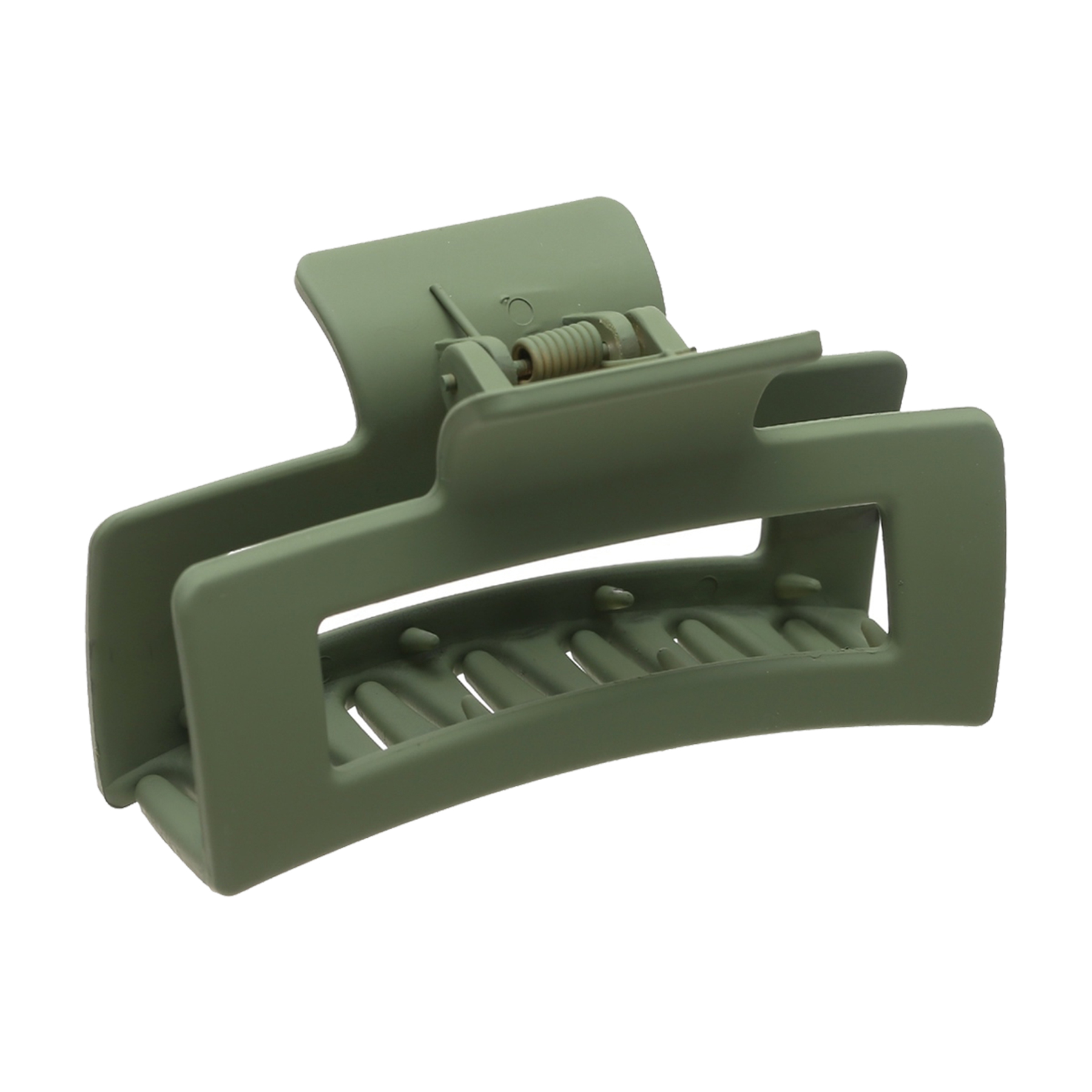 3.35" L Pad Printed Rectangle Hair Clips for Women 11
