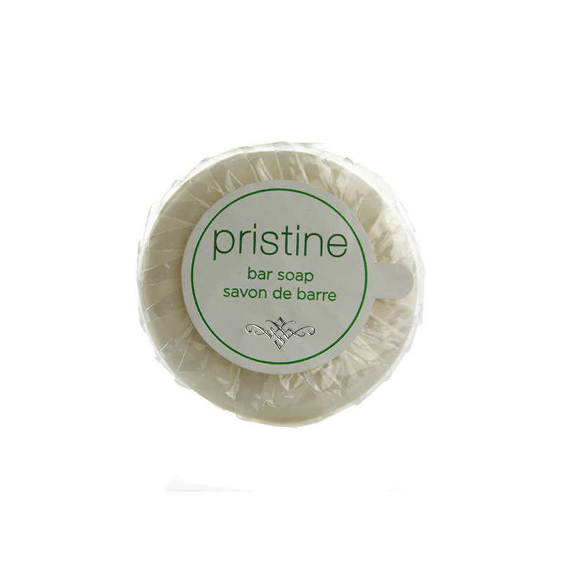 Round White Hotel Soap Bar, 25g 2