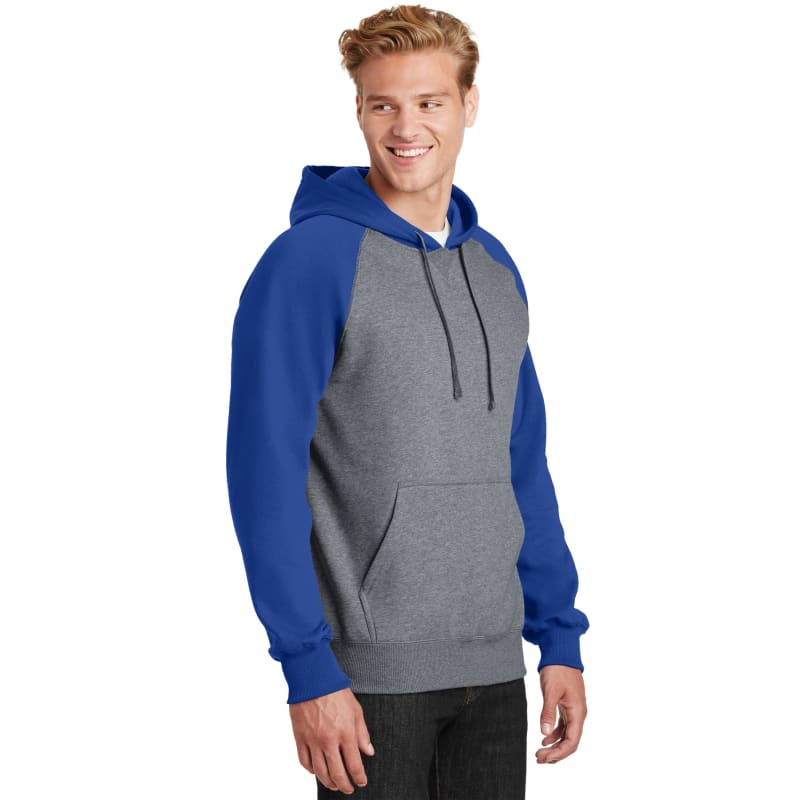 Sport-Tek Raglan Colorblock Pullover Hooded Sweatshirt., custom hoodie or sweatshirt with logo imprint 23