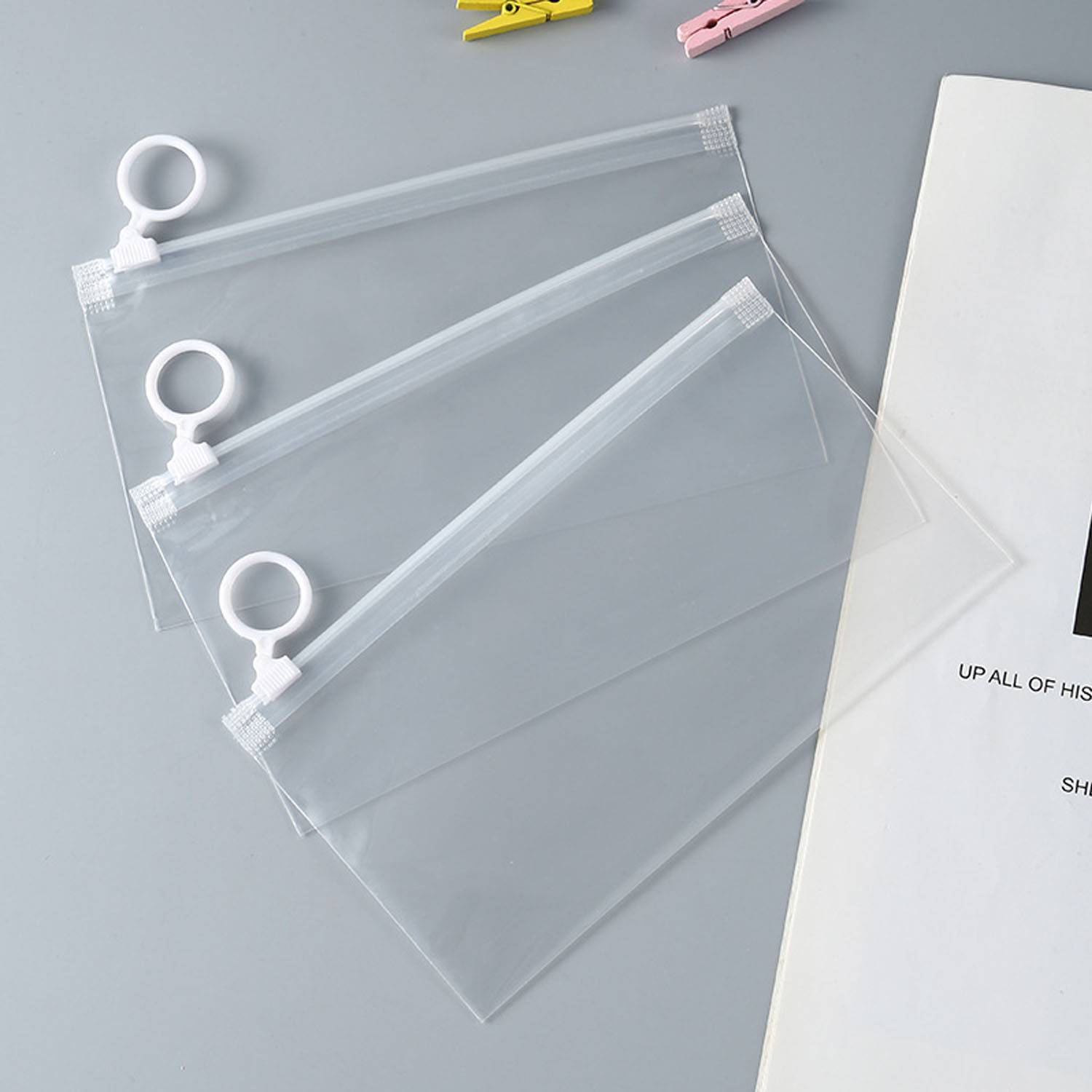Clear PVC Pencil Bag 10