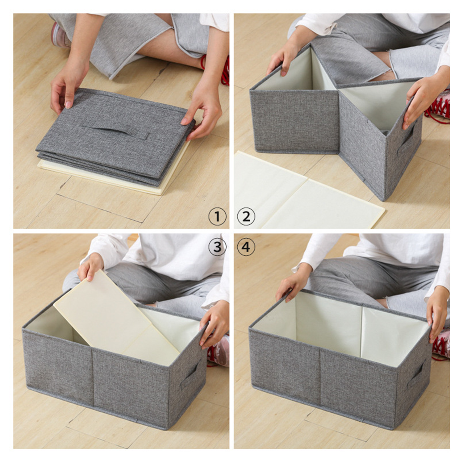 Collapsible Fabric Storage Bins/Box 4