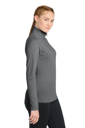 Sport-Tek Women's PosiCharge Tri-Blend Wicking 1/4-Zip Pullover. LST407 23