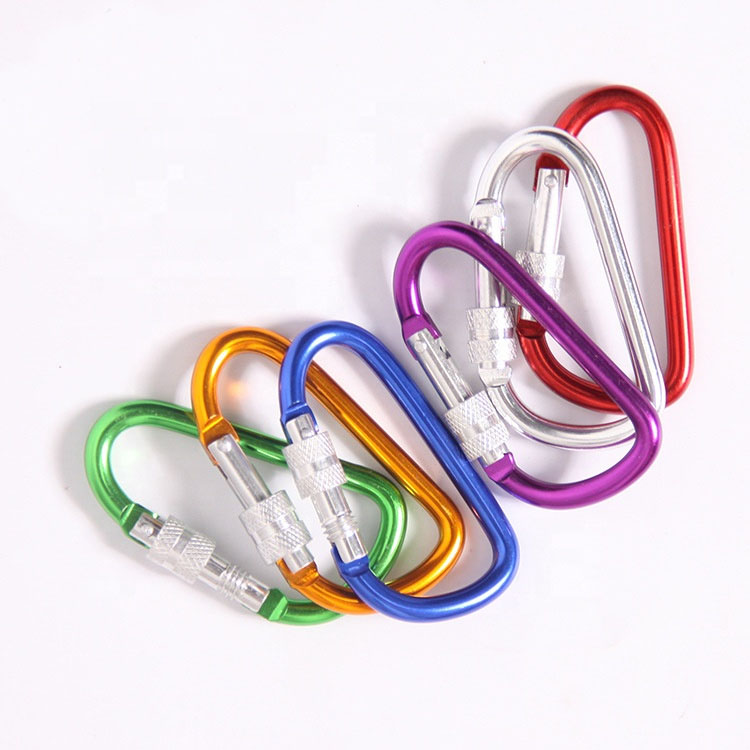 6mm Carabiner With Split Ring 5