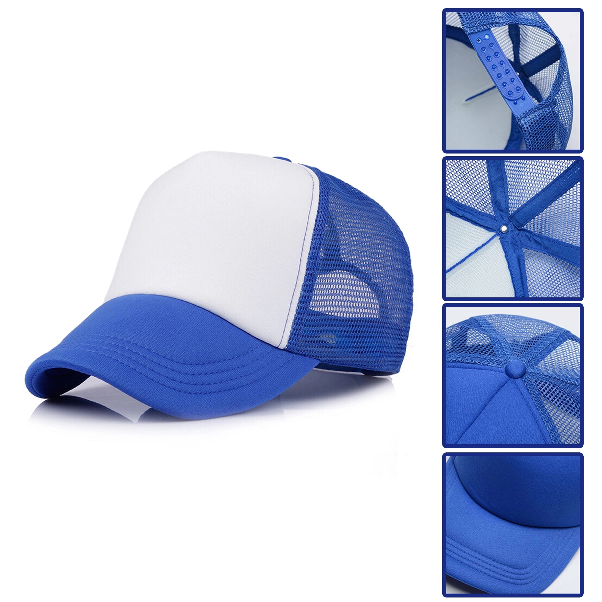 Adjustable Adult Mesh Baseball Trucker Hat 4