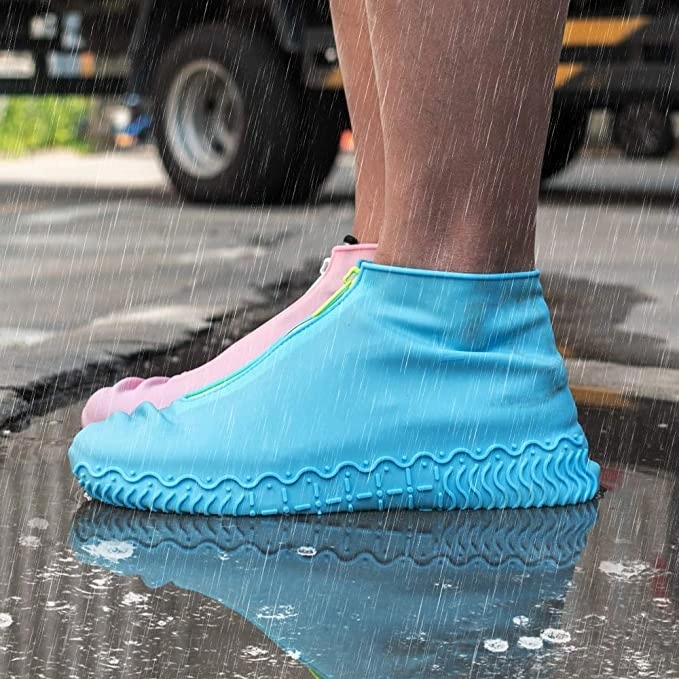 Rain Shoe Covers with Zipper 7