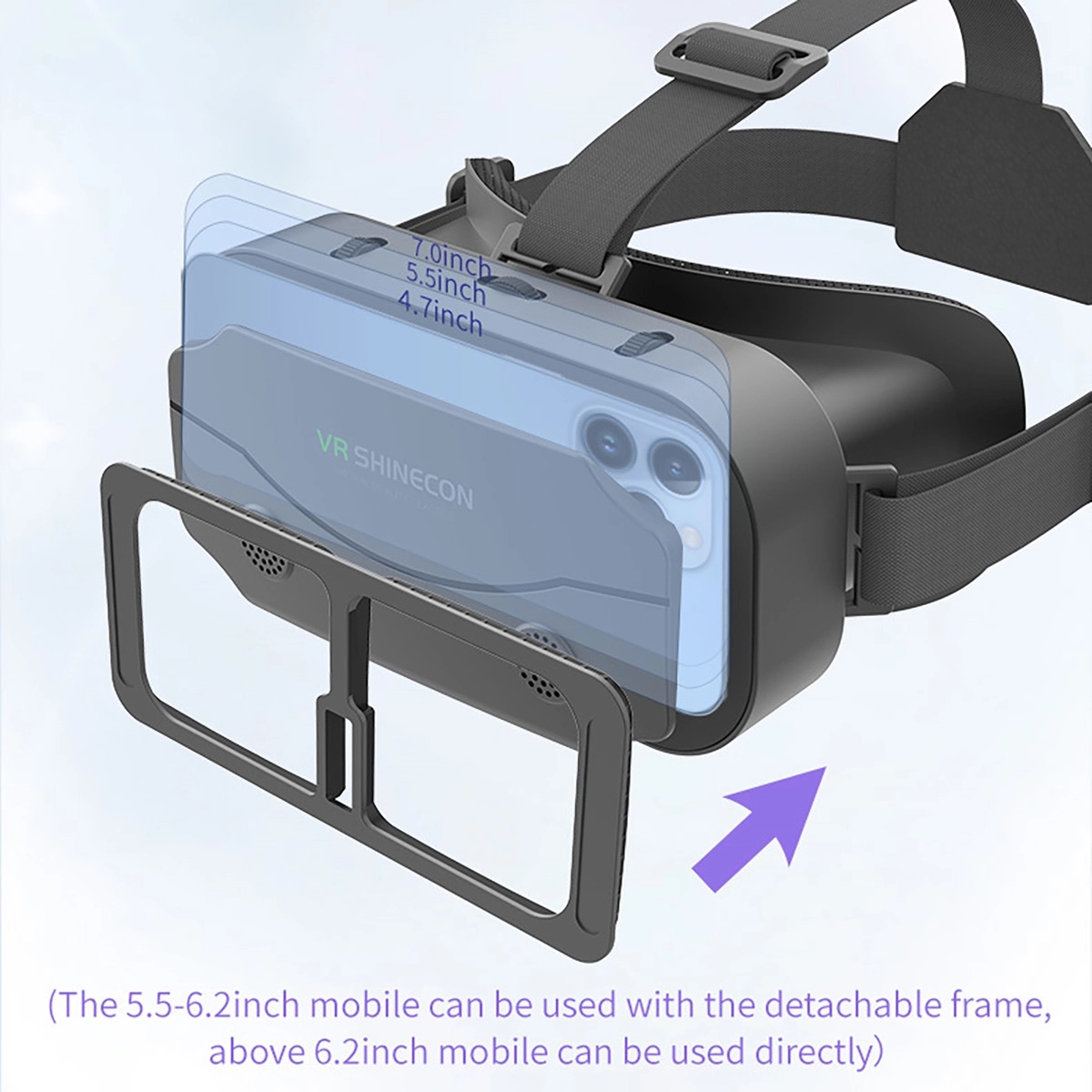 Virtual Reality VR Headset 3D Glasses 9