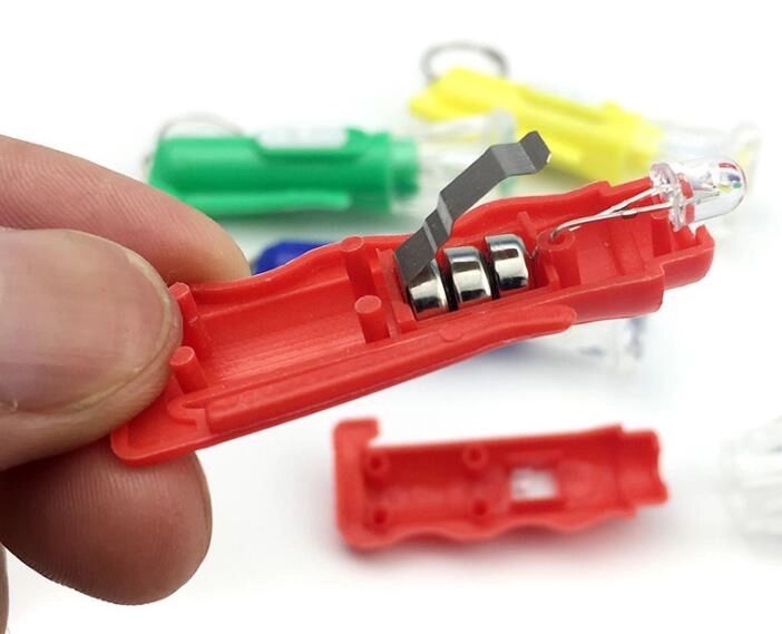portable mini LED Flashlight key chain 4