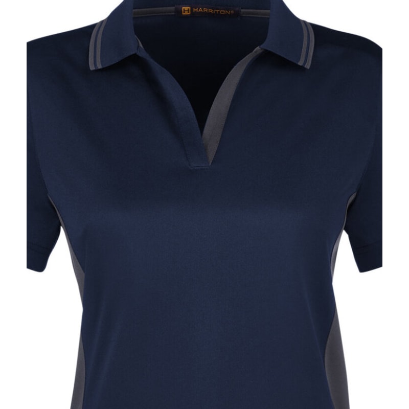Harriton Ladies' Flash Snag Protection Plus IL Colorblock Polo 29