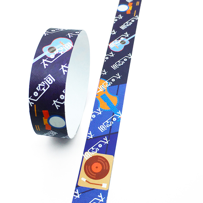 Disposable Tearproof Paper Wristbands 3