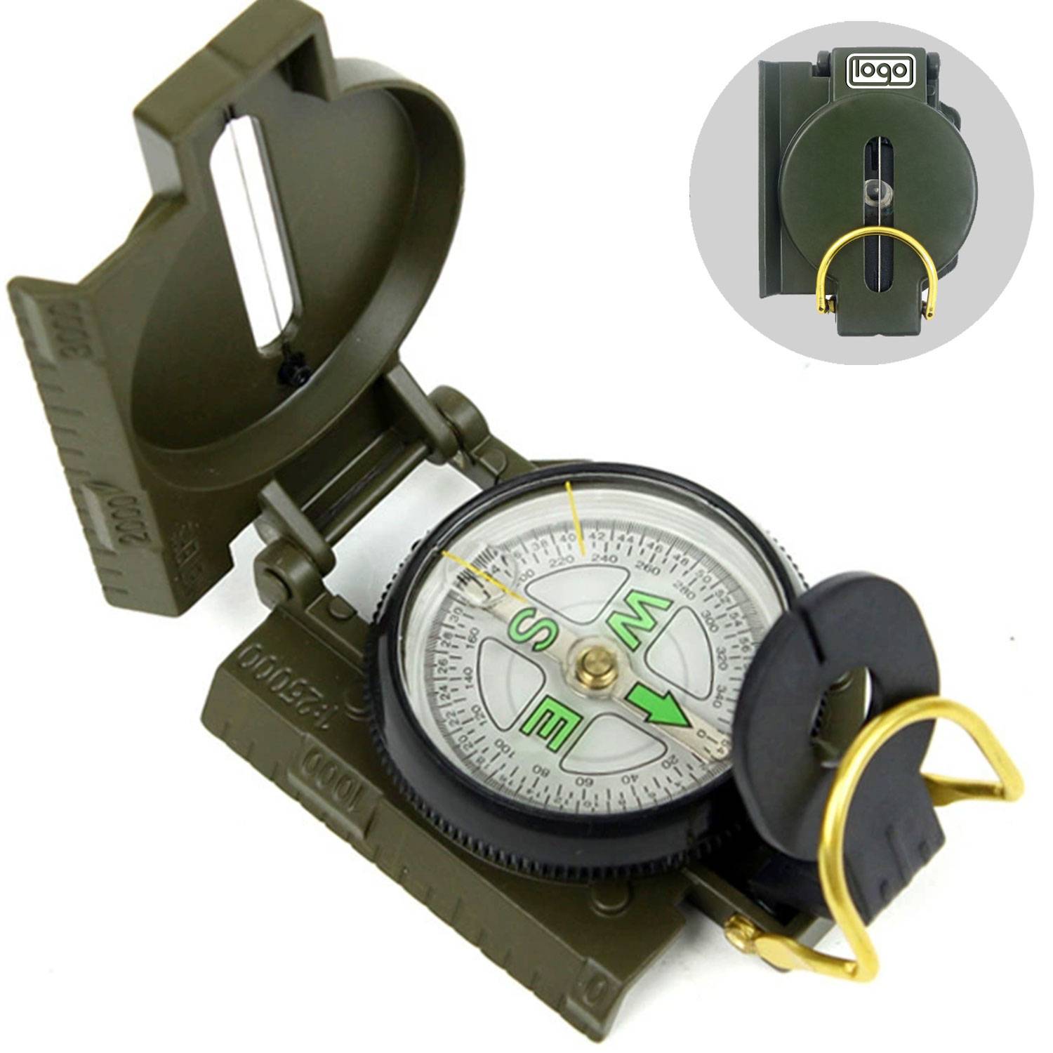 Outdoor Compass for Hunting Camping & Boy Scouts 2