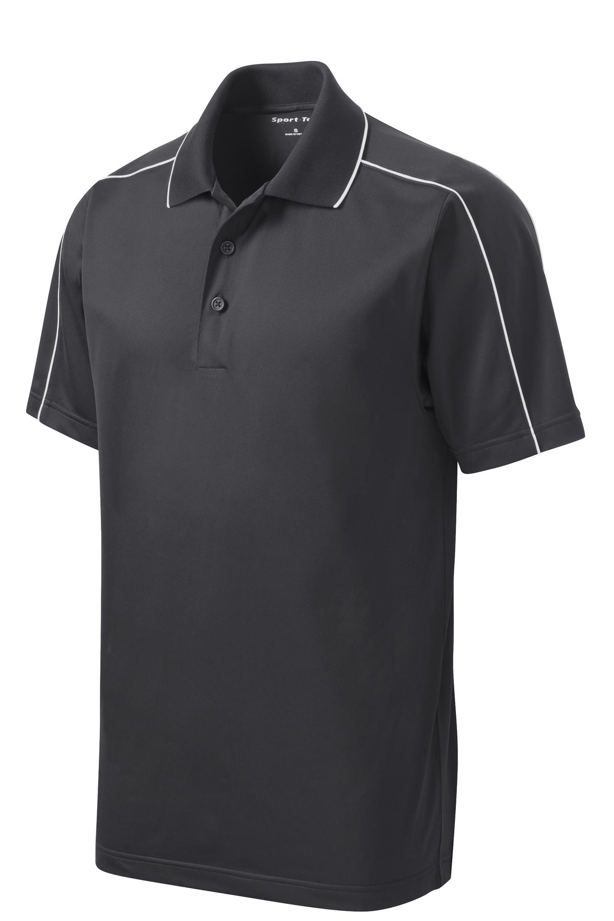 Sport-Tek Micropique Sport-Wick Piped Polo. ST653 26