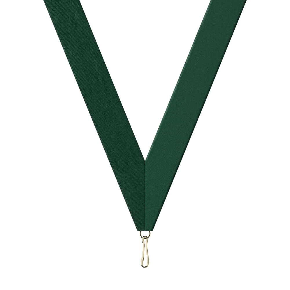 7/8" x 32" Hunter Green Neckband w/ Quick Clip 3