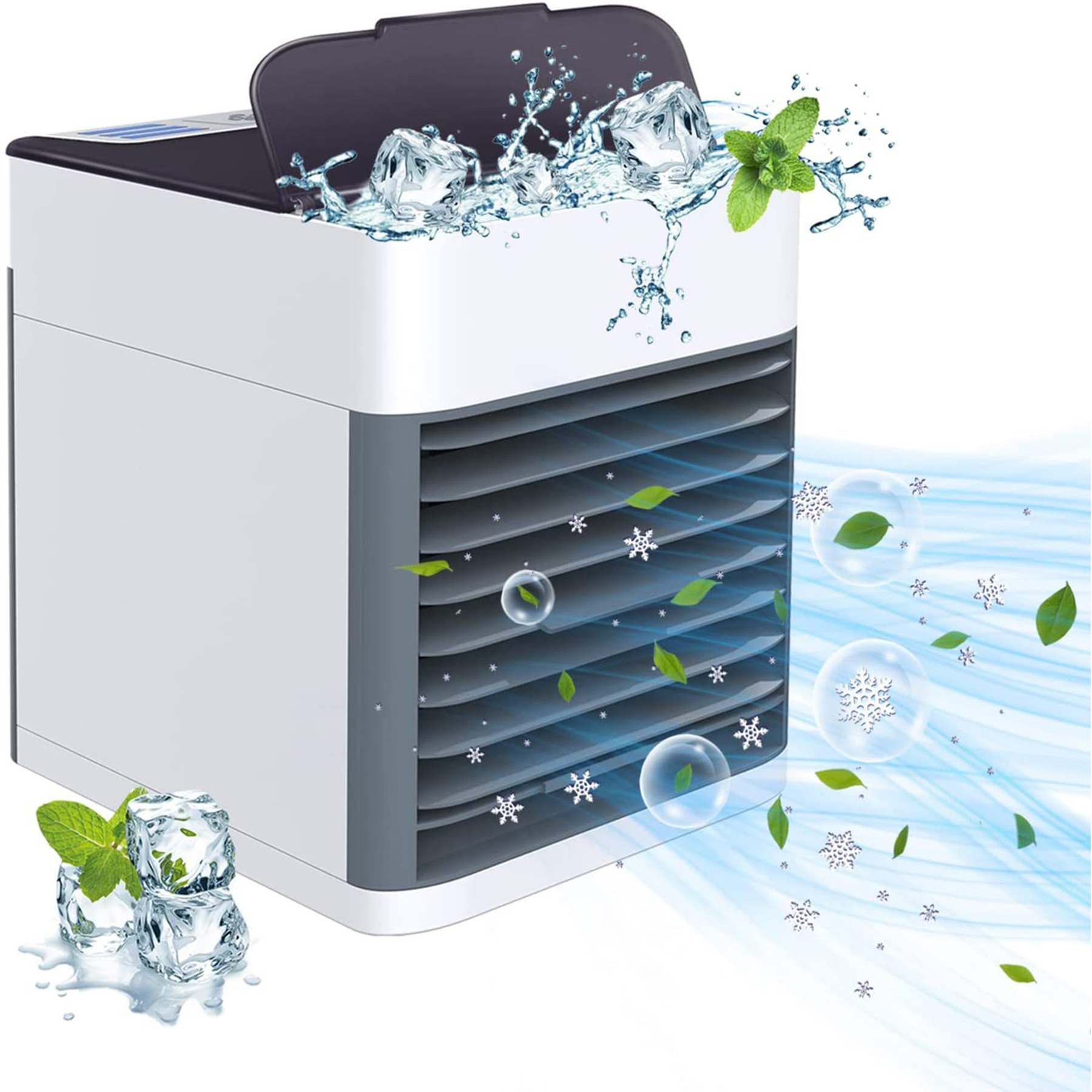 Table Evaporative Air Cooler Vaneless Fan 3