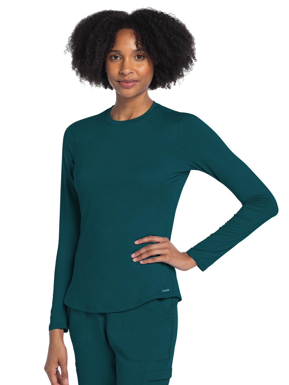 Cherokee - Cherokee Basics - Women's Pocketless Underscrub Tee 25