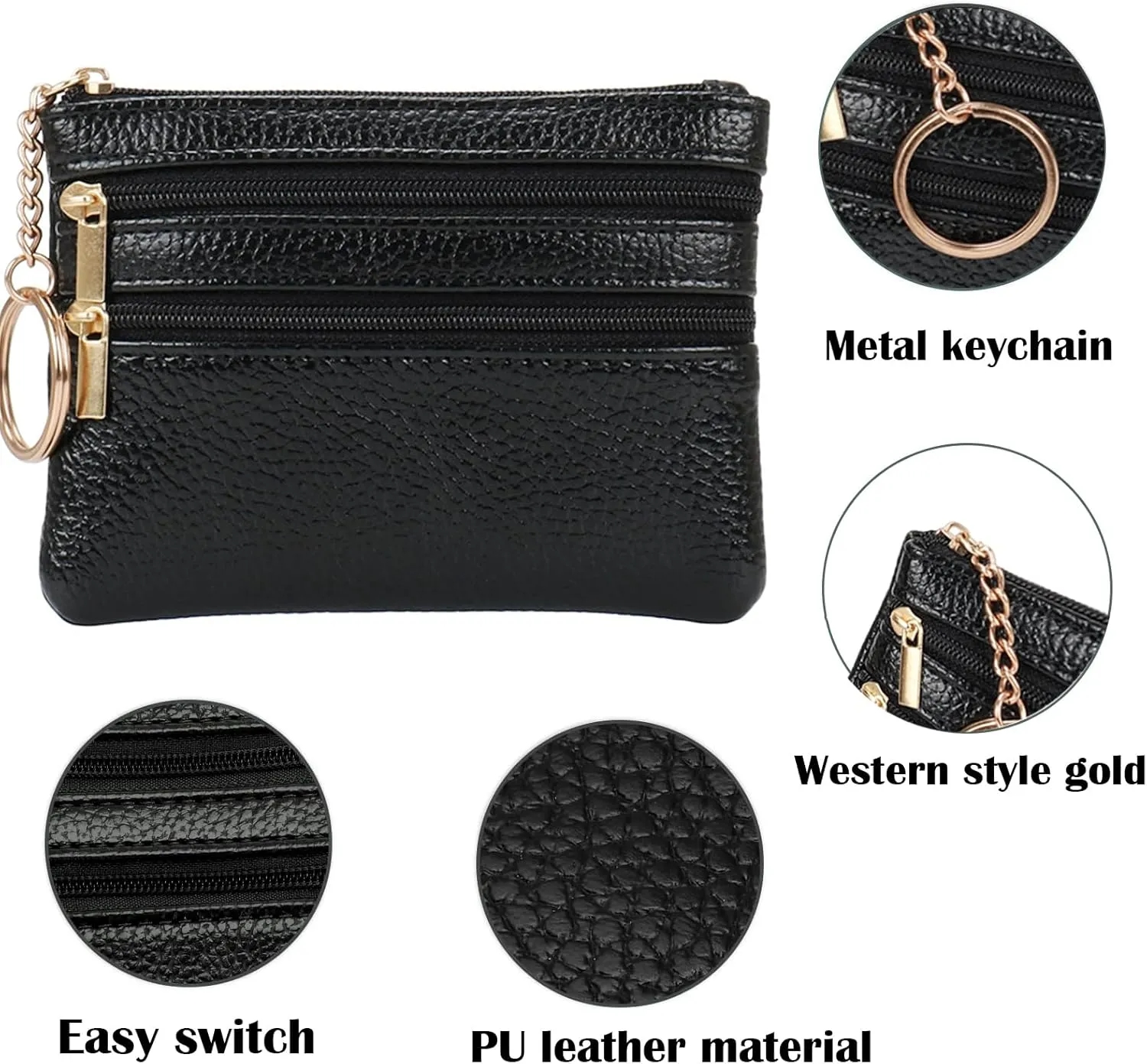 Phone Strap with Zippered Pouch 2