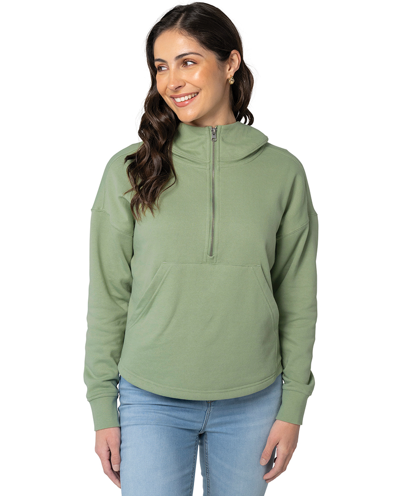 Women's Willow Scallop Hem Hoodie 108