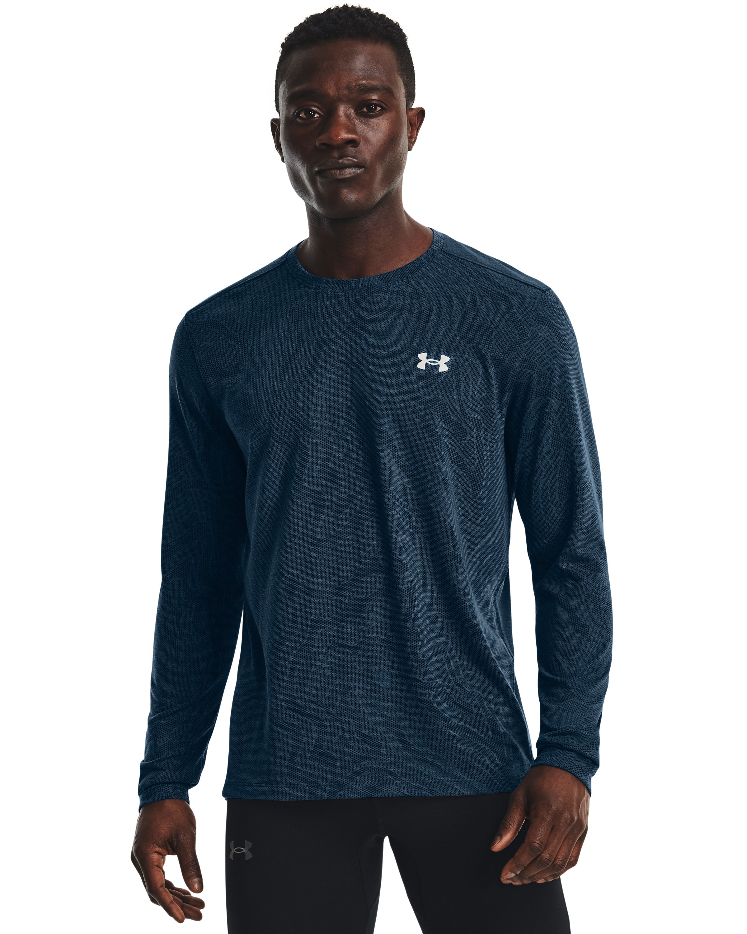 Men's UA Streaker Topographic Long Sleeve 2