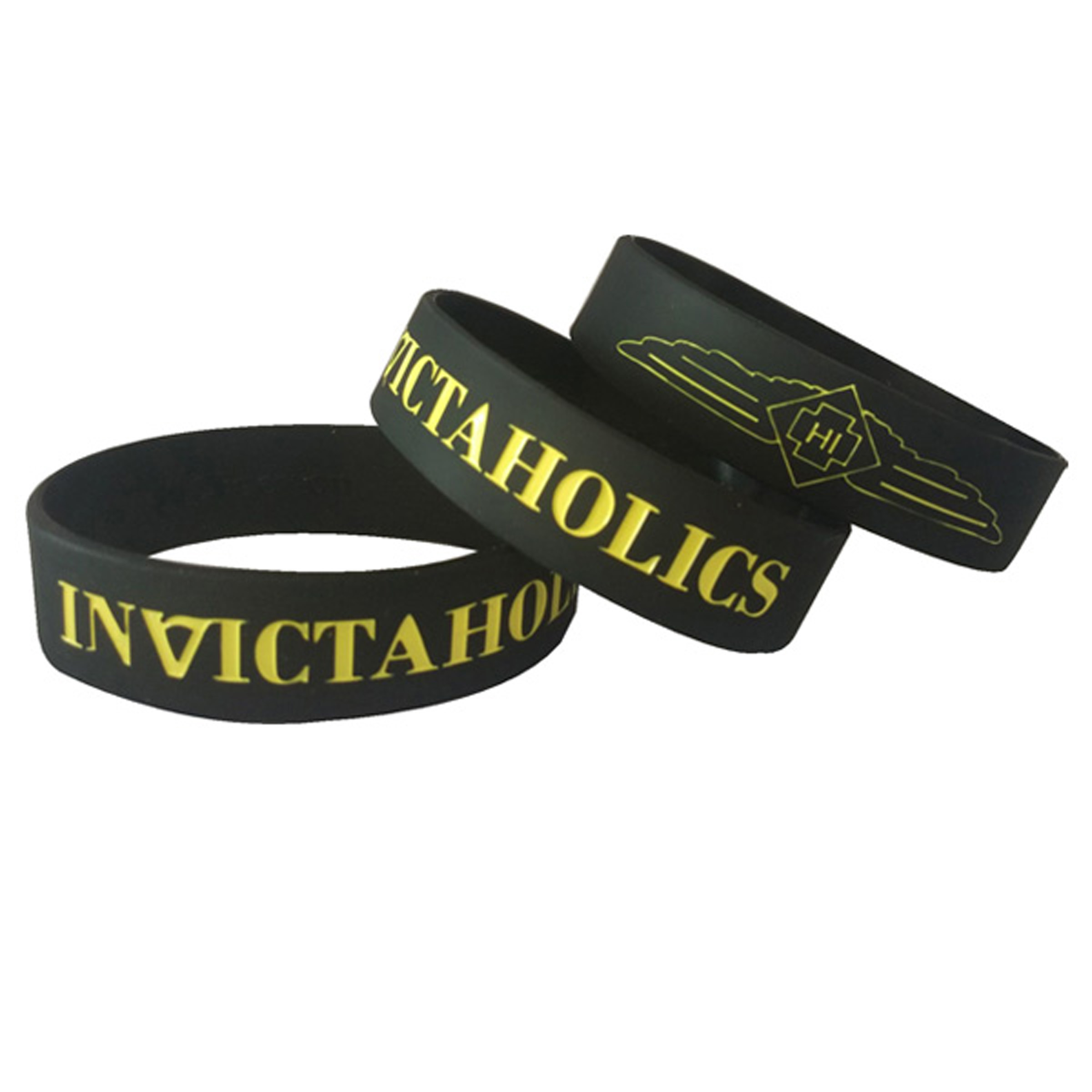 Deboss-Fill Silicone Wristbands 37