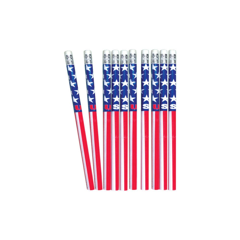 Patriotic Pencils 7.5" 1