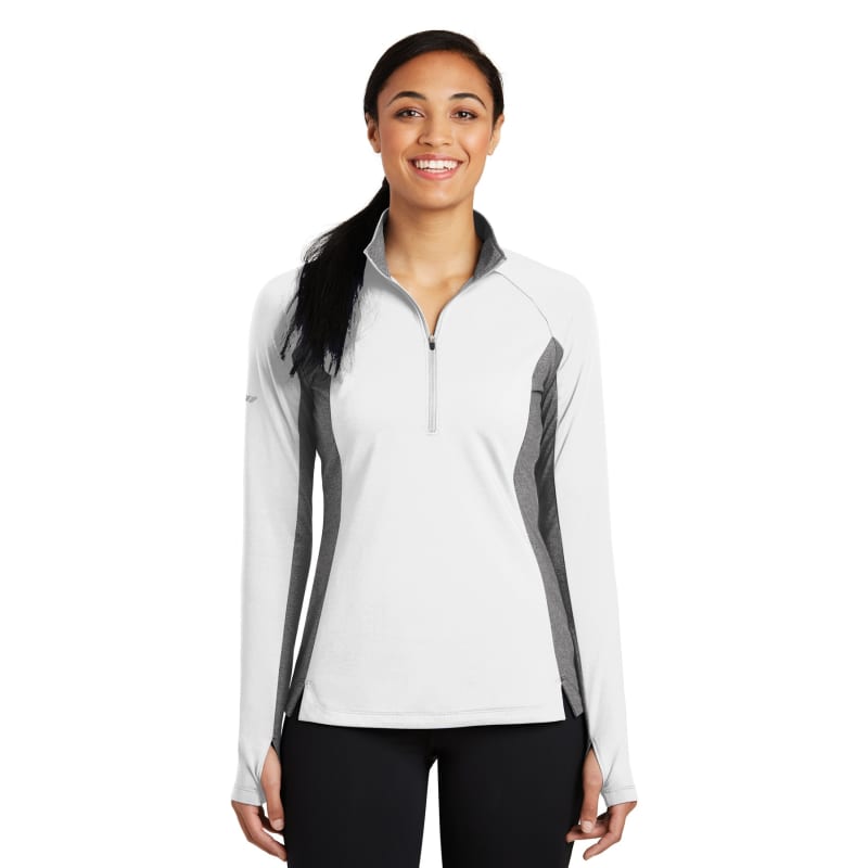 Sport-Tek Women's Sport-Wick Stretch Contrast 1/4-Zip Pullover. 24