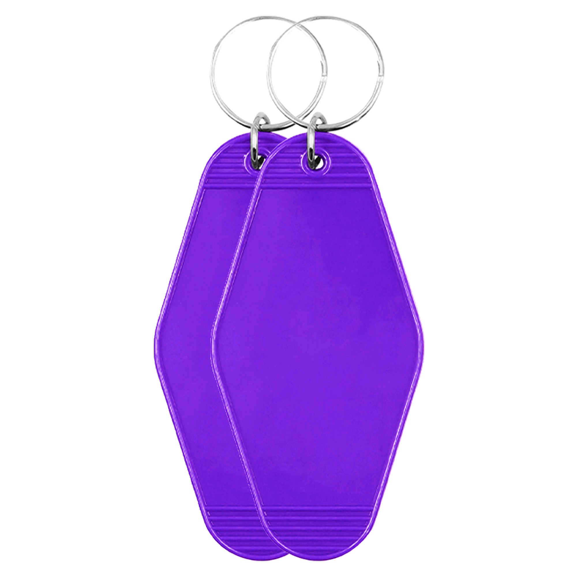 ABS Diamond Tag Hotel Keychain 8