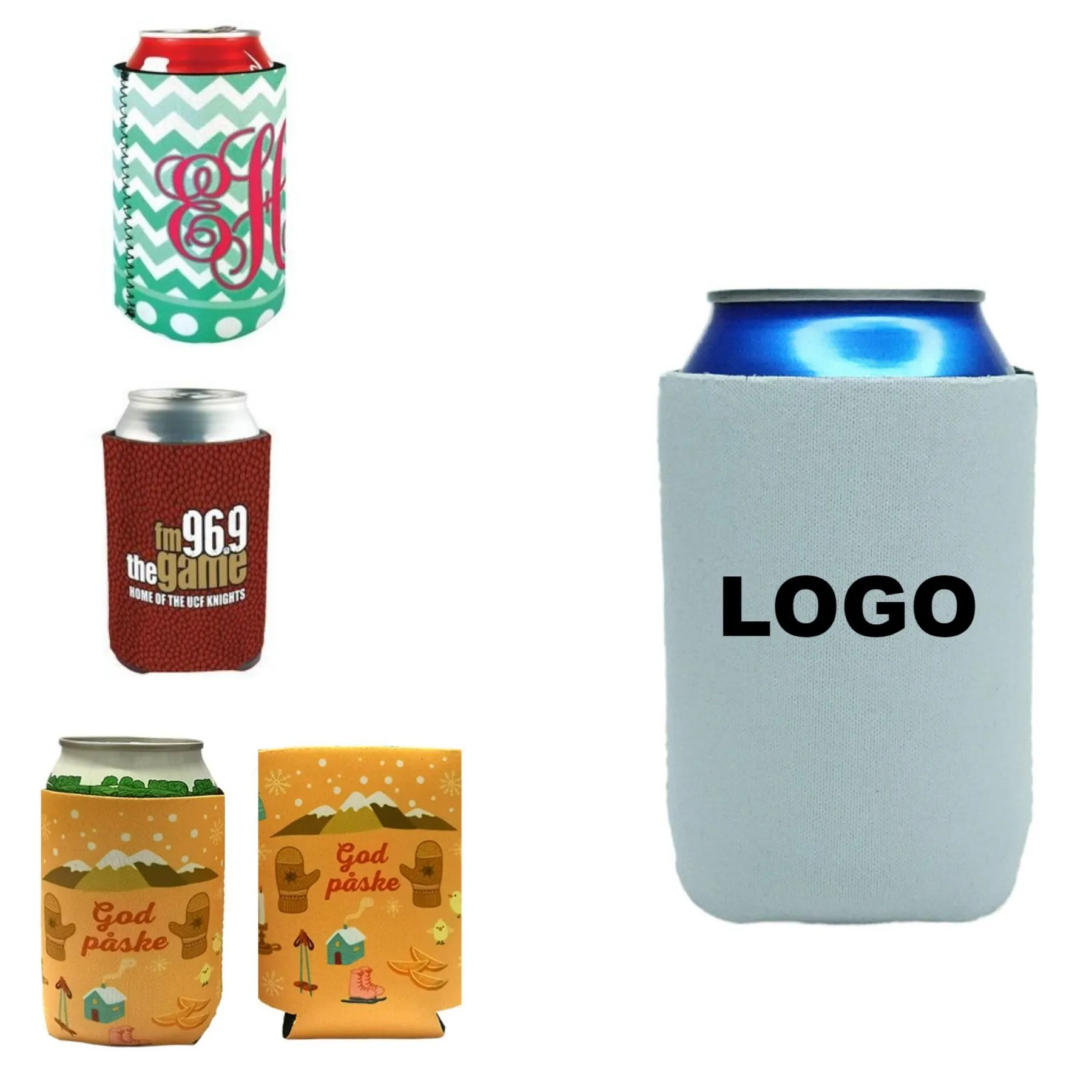 Neoprene Can Sleeve, custom koozie with logo imprint 4