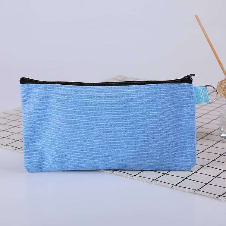 Canvas Tool Bag Zipper Pouch w/ Key Ring 3