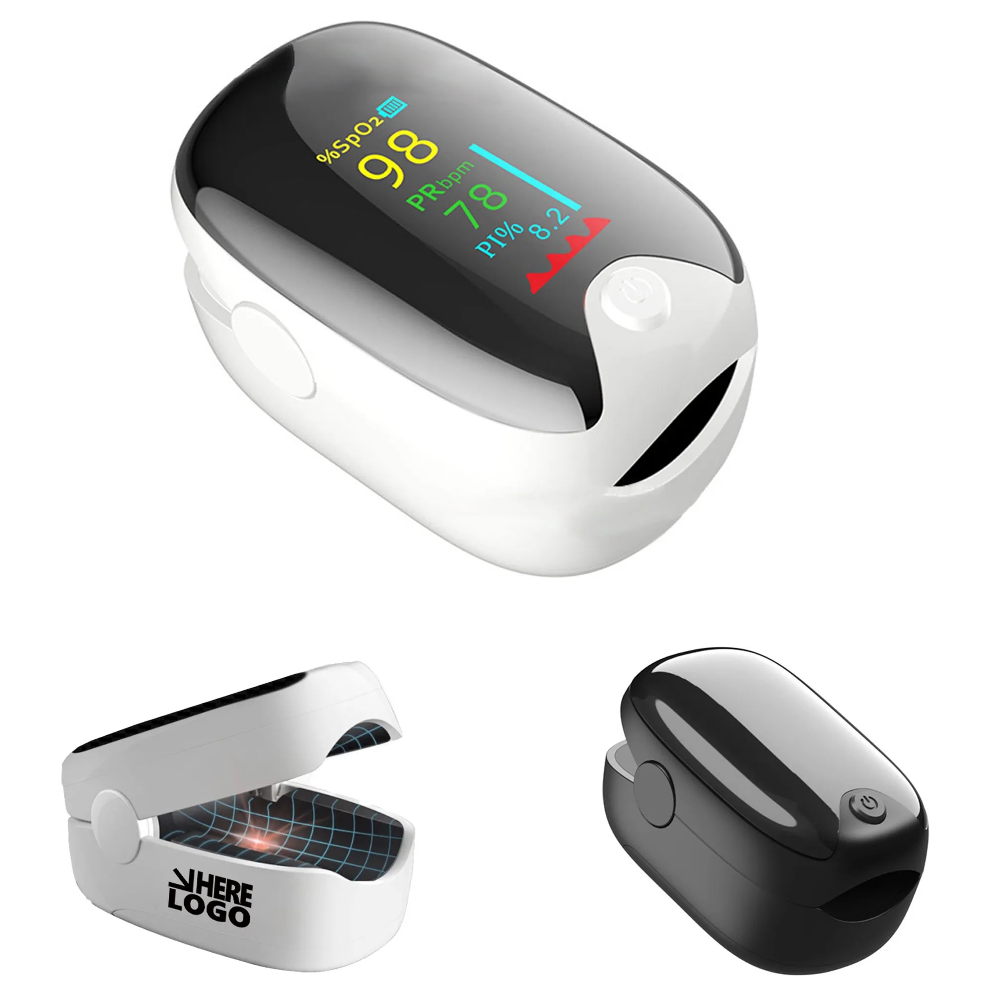 MOQ 50PCS Pulse Fingertip Oximeter 2