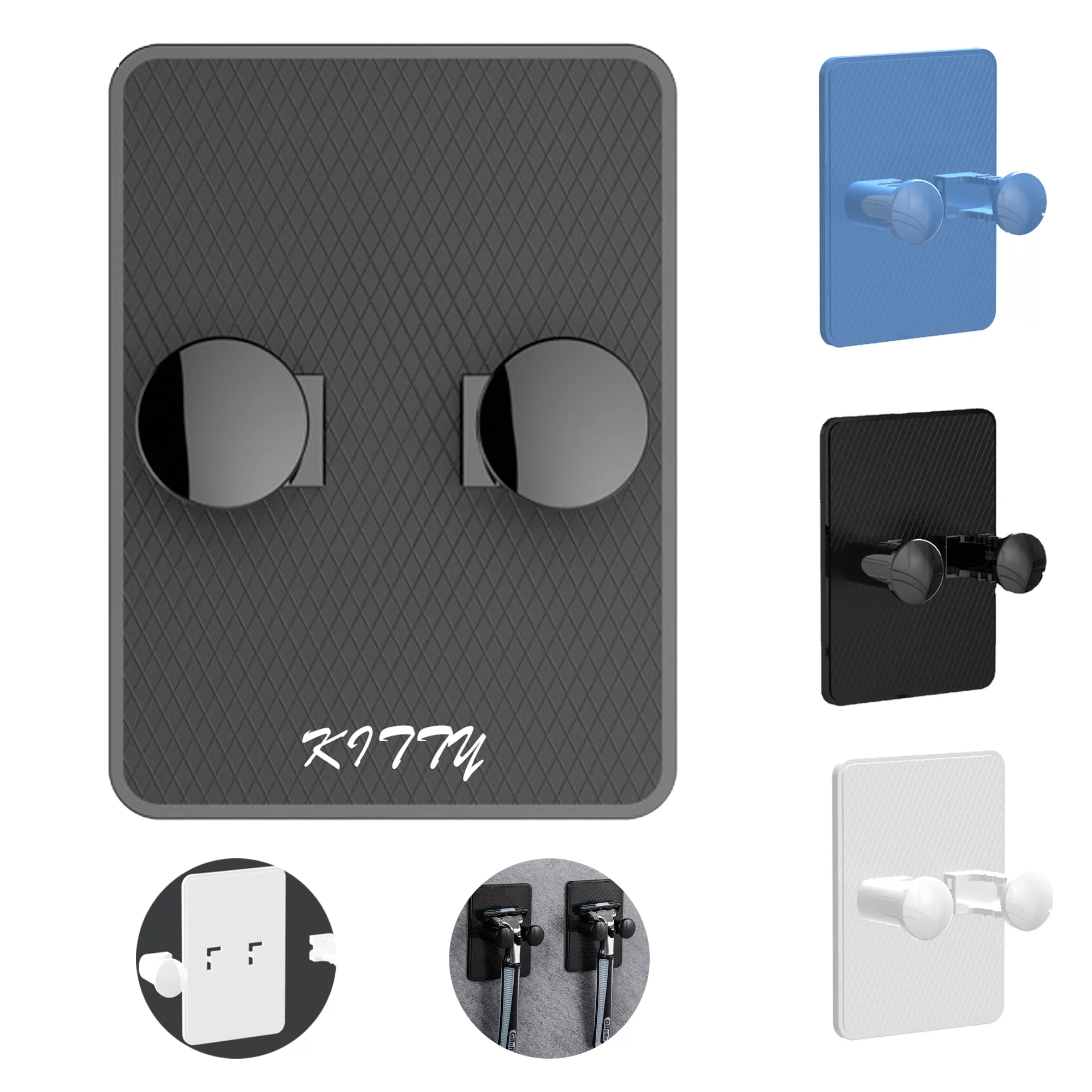 Drill-Free Storage Shelf Hook