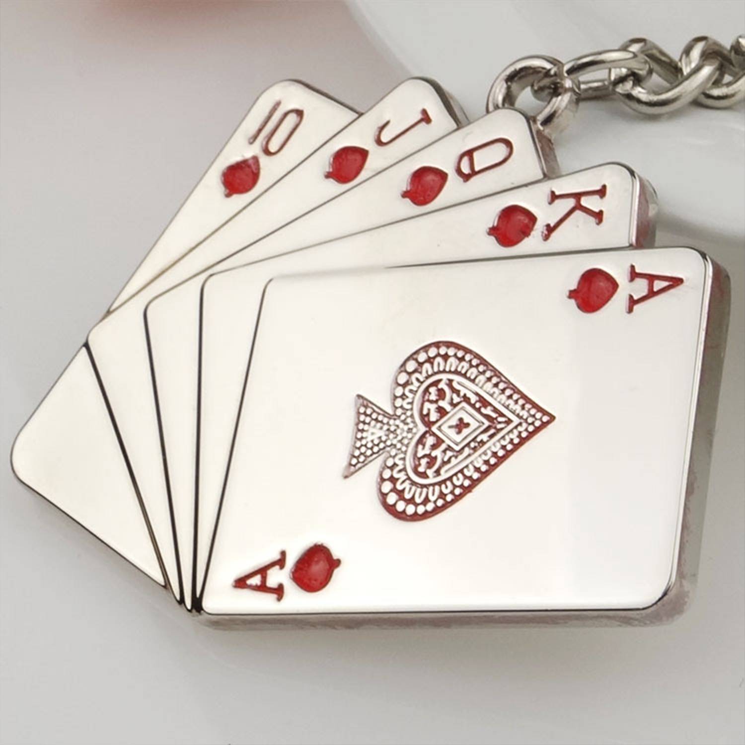 Playing card keychain 2