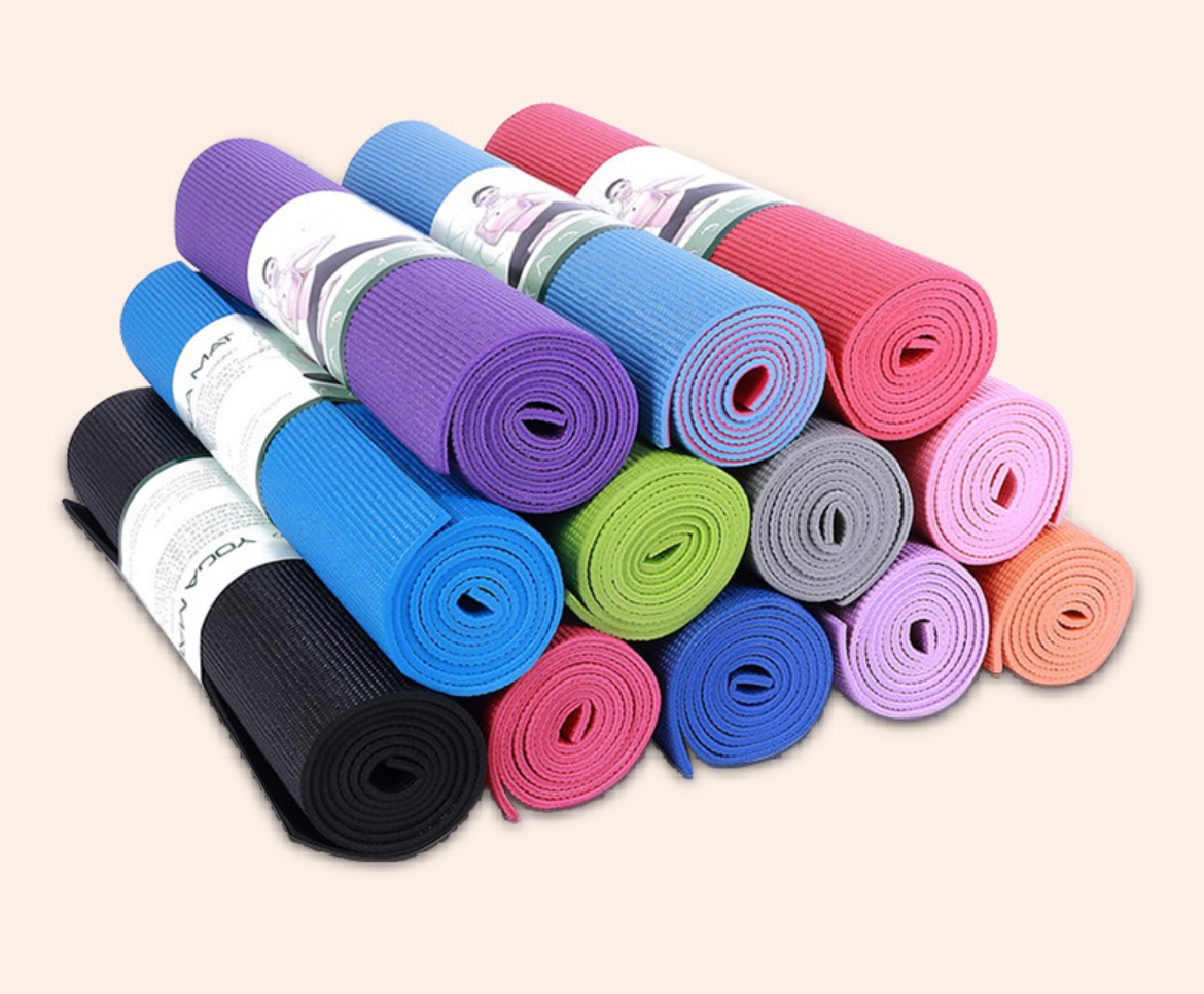 68" x 24" PVC Non-Slip Yoga Mat 1