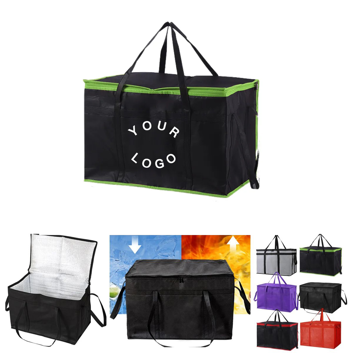 Reusable Thermal Tote Bag for Food Transport 1