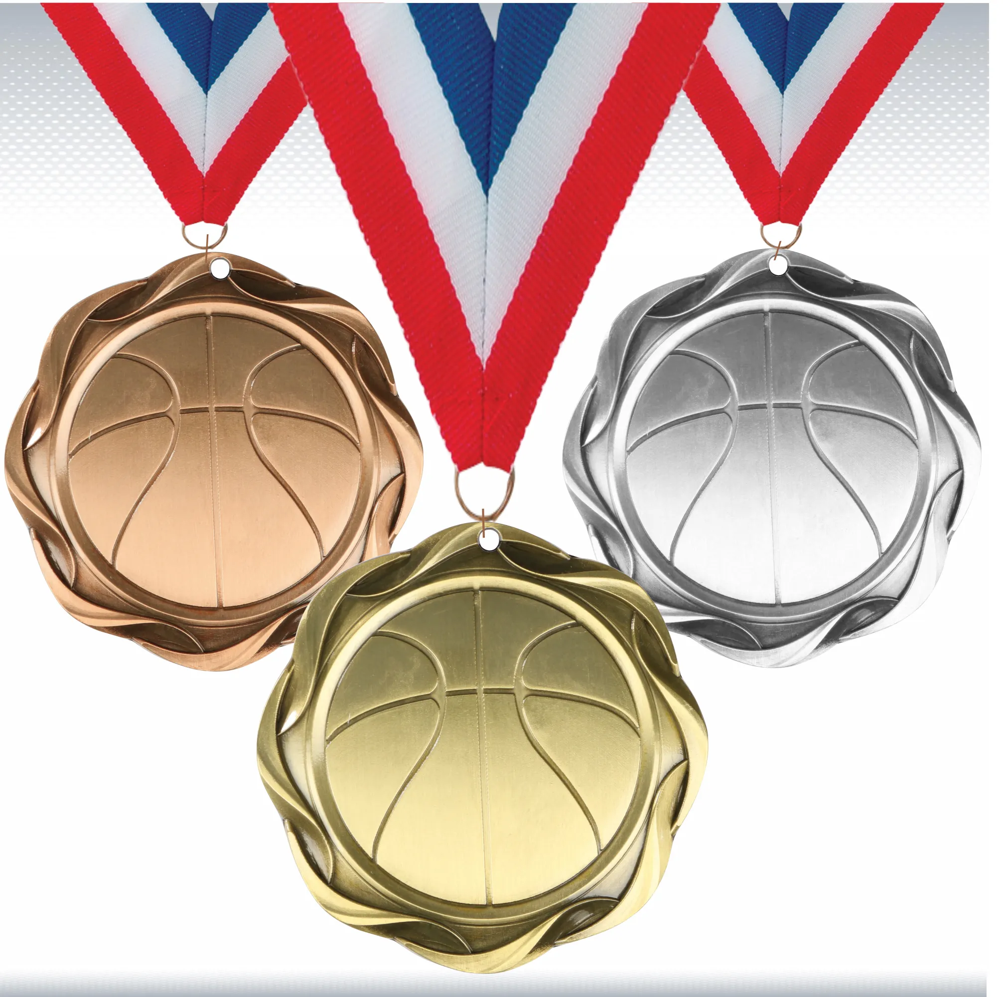 3" Fusion Basketball Medal 4