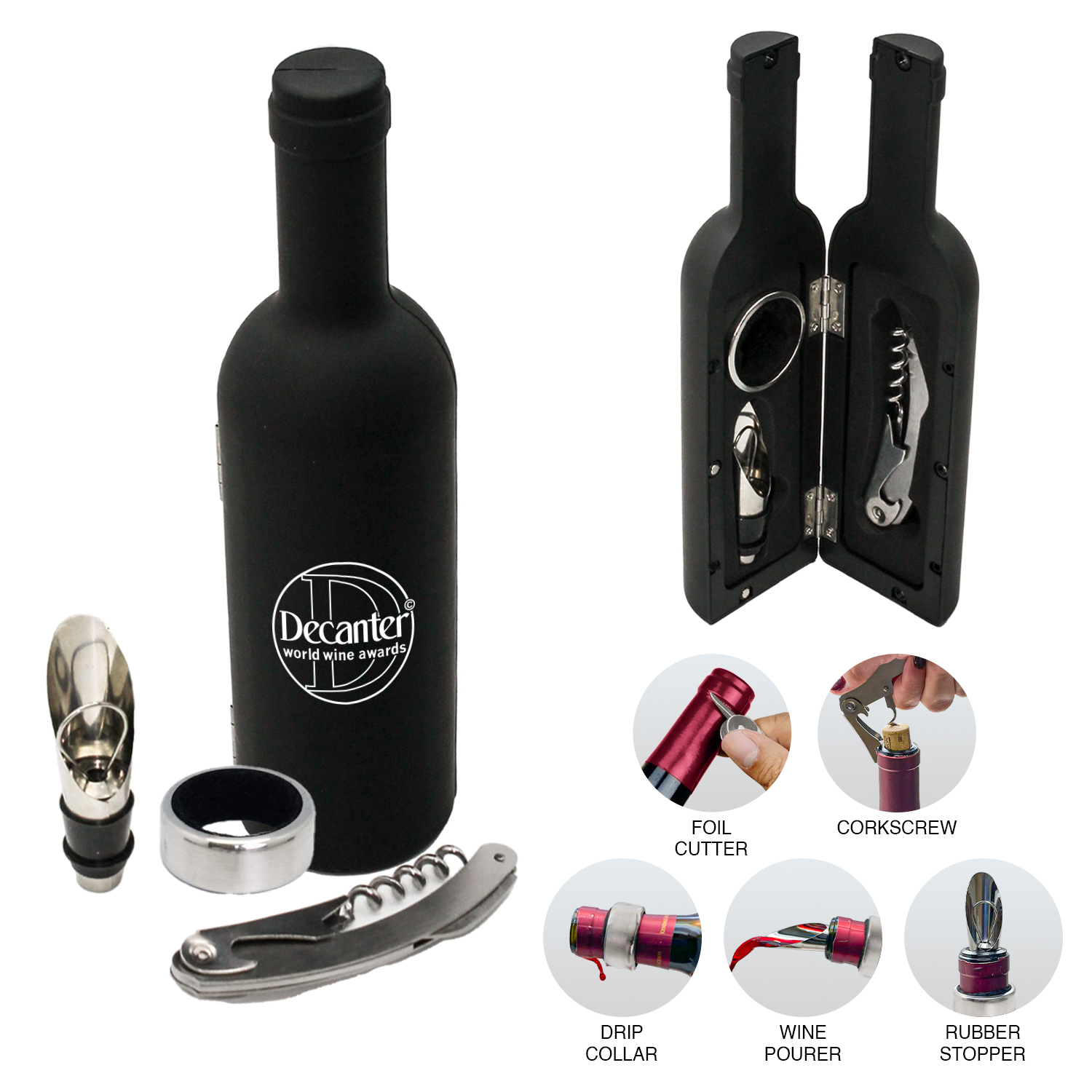 4pc Wine Set 1