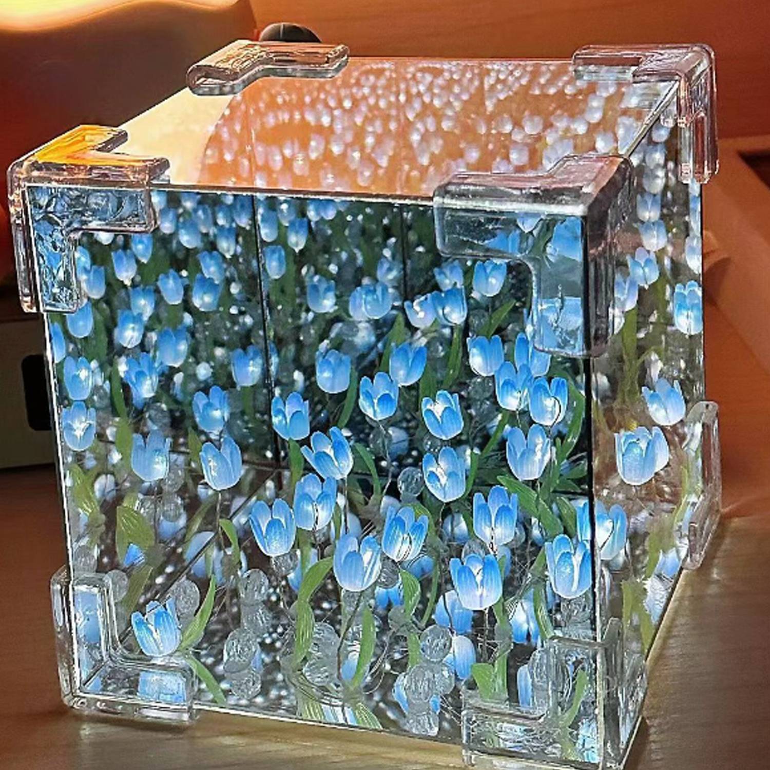 Beautiful desktop ornaments DIY night light 2